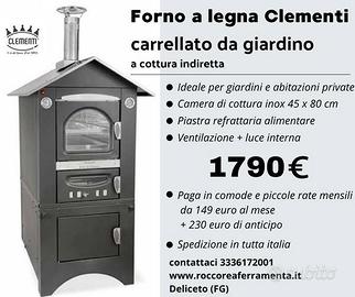 FORNO PORTATILE A LEGNA 'SMART'