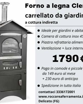 FORNO PORTATILE A LEGNA 'SMART'