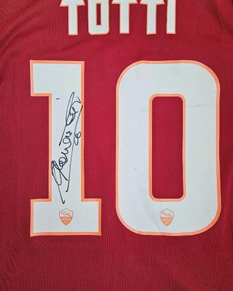 Maglia AS Roma 2014/15 Autografata Totti con Video