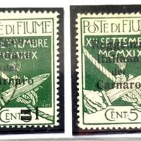 francobolli Fiume 