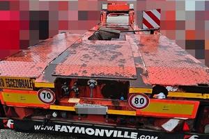 Vasca Faymonville doppio sfilo sterzatura