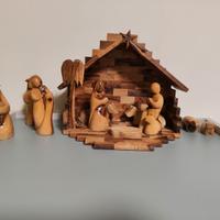 Presepe in legno di Gerusalemme