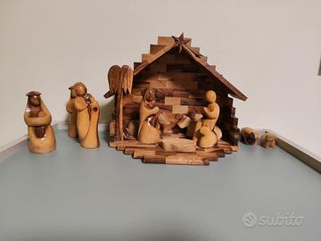 Presepe in legno di Gerusalemme