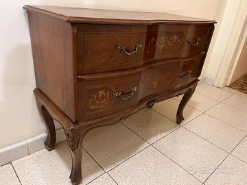 Mobiletto classico a due cassetti