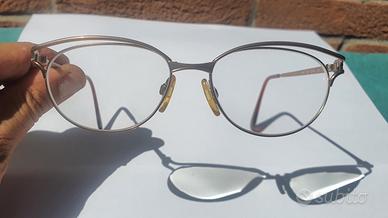 Occhiali vintage  Yves Saint Laurent montatura oro