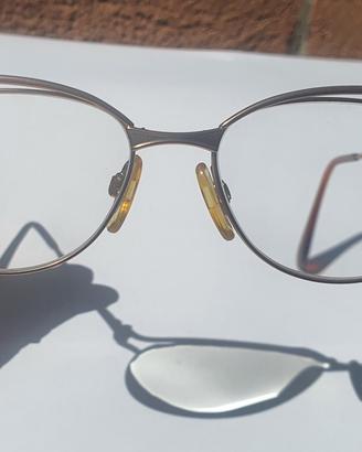 Occhiali vintage  Yves Saint Laurent montatura oro