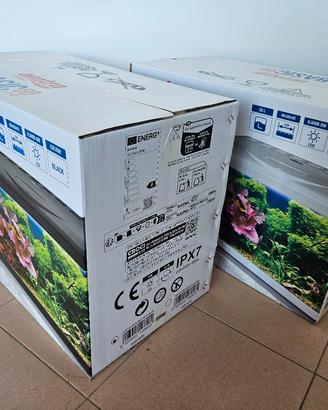 acquario Amtra Basic 60 led colore Nero o Bianco. 