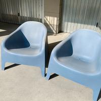 Coppia di poltrone da esterno Ikea Skarpo 