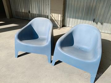 Coppia di poltrone da esterno Ikea Skarpo 