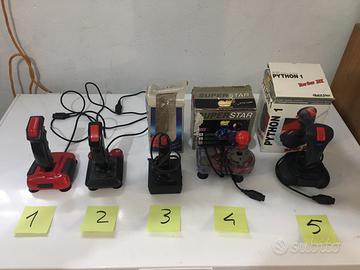 Joystick vintage compatibili computer 8 bit