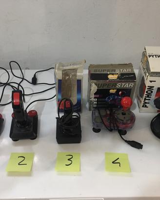 Joystick vintage compatibili computer 8 bit