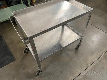 Carrello acciaio inox 316