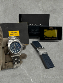 Breitling Colt 44MM Blu Dial Con Card Ref. A74388