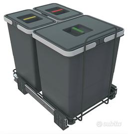 Pattumiera differenziata sottolavello