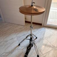 Charleston piatto batteria + Asta