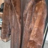 Cappotto in vera pelliccia di visone - artigianale