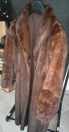 Cappotto in vera pelliccia di visone - artigianale