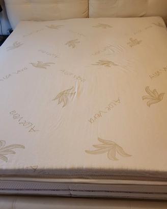 Letto Matrimoniale con box + Materasso e topper