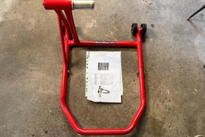 Cavalletto posteriore alza moto