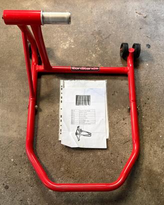 Cavalletto posteriore alza moto