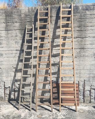 Scala in legno da appoggio robustissima