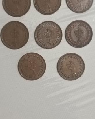 monete 1/2 Half penny gran Bretagna 