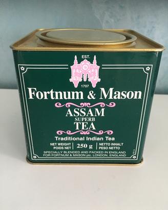 Scatola latta the Fortnum&Mason