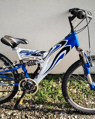 Mountain Bike 24" Biammortizzata da Ragazzo/a 