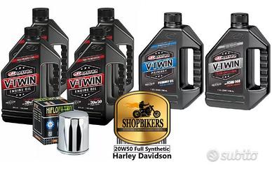 Kit Full V-Twin 20W50 Sintetico Olio per Harley