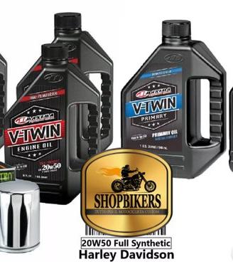 Kit Full V-Twin 20W50 Sintetico Olio per Harley