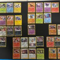 Lotto 40 carte Pokémon rare moderne 2020–2024