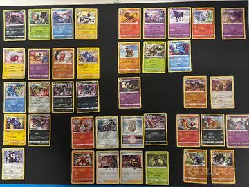 Lotto 40 carte Pokémon rare moderne 2020–2024