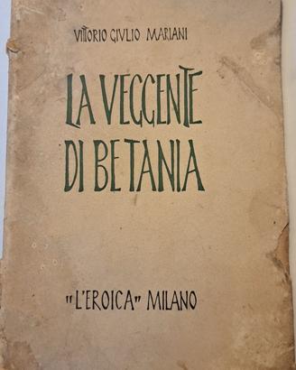 libro La veggente di Betania, Mariani 1931