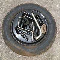 Fiat 500 Ruotino Scorta 135/80/14 Cric