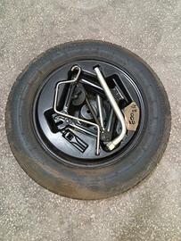 Fiat 500 Ruotino Scorta 135/80/14 Cric