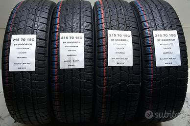 4 GOMME 215 70 15C BF GOODRICH BR1612