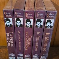 Collezione 5 vhs The Charlie Chaplin Collection