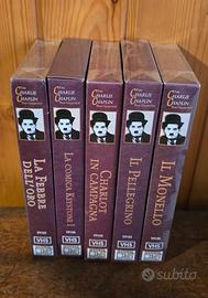 Collezione 5 vhs The Charlie Chaplin Collection