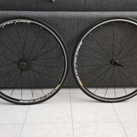 Coppia di ruote Mavic Aksium corpetto Shimano 11v