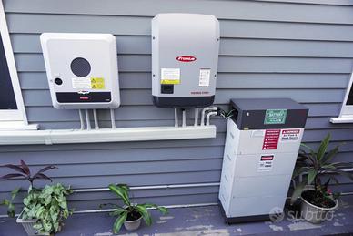 Impianto 10kw fotovoltaico 6kw litio accumulo kit