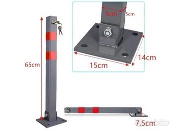 Palo per parcheggio pieghevole