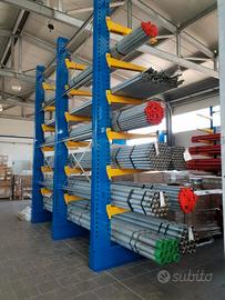 Portapallet cantilever Soppalchi scaffalea ripiani