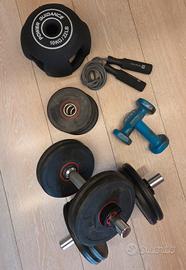 Kit Home Gym Fitness Palestra Allenamento 