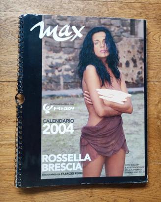 Calendario Max 2004 con Rossella Brescia