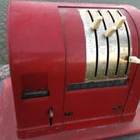 Registratore di cassa RIV a manovella anni 50