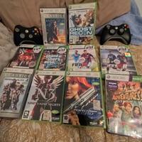 Xbox 360 + kincet+46 Games + 2 Controller+ 