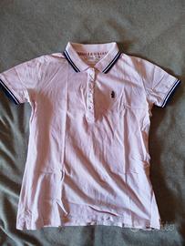REFRIGUE POLO DONNA MANICA CORTA ROSA