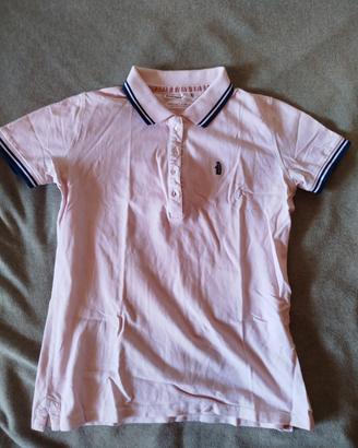 REFRIGUE POLO DONNA MANICA CORTA ROSA