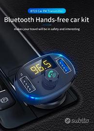 Trasmettitore FM Bluetooth Auto - Nuovo