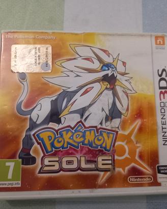 gioco nintendo 3ds Pokémon sole in ITALIANO 